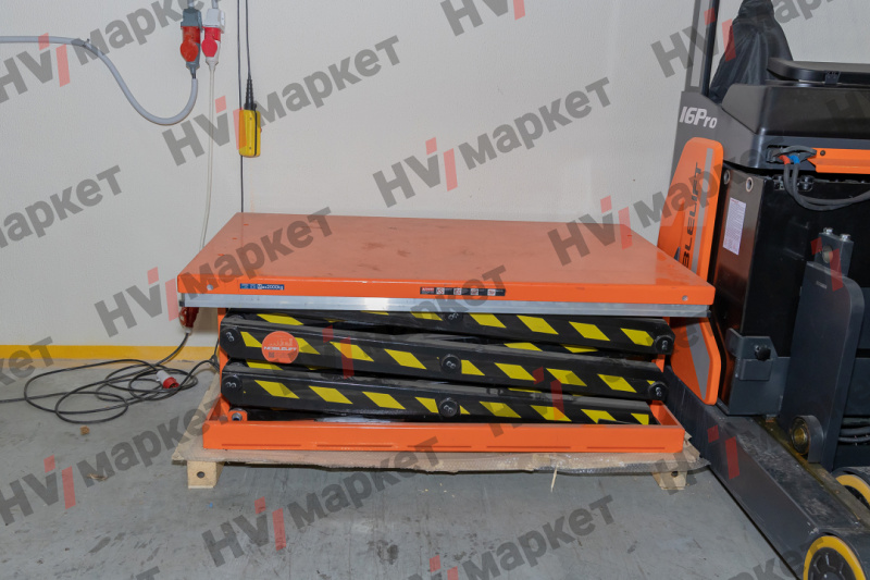 Стационарный подъемный стол Noblelift YLF2000B, грузоподъемность 2000 кг, размер платформы 1700×1000, максимальная высота платформы 3000 мм