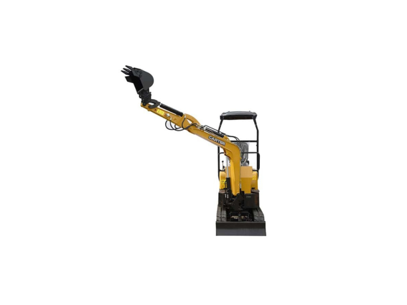 Легкий мини-экскаватор Carter CT10, эксплуатационная масса 920 кг