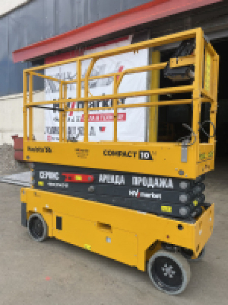 Ножничный подъемник Compact Haulotte 10 N, рабочая высота 9.8 м