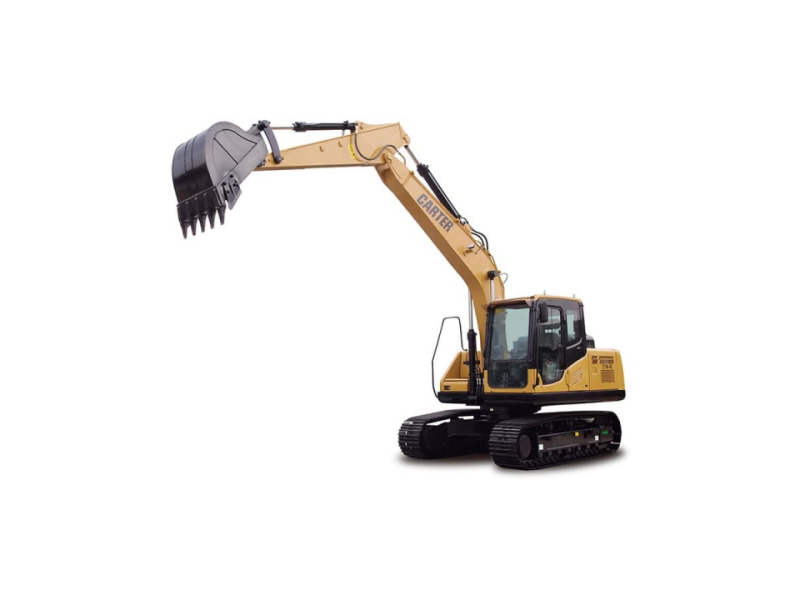 Экскаватор Carter CT160-8С, тип двигателя Дизельный жидкостного охлаждения, мощность двигателя 84 / 114.21 кВт / л/с, емкость ковша 0.56 м3, эксплуатационная масса 13600 кг