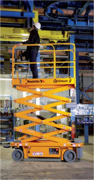 Ножничный подъемник Optimum Haulotte 8, рабочая высота 7.77 м